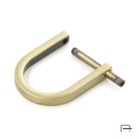 D-ring 20mm satin old brass 3606021