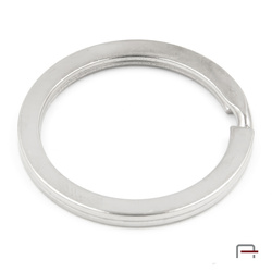 Flat Key Ring 23 mm Nickel 42223100