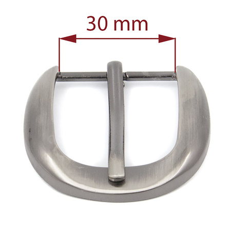 Women's Buckle 30 mm satin black nickel 1508491
