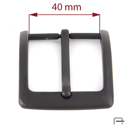 Klamra męska 40 mm czarny mat 2300145