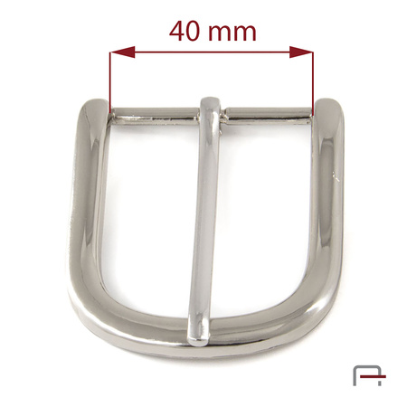 Klamra damska 40 mm nikiel 1606212