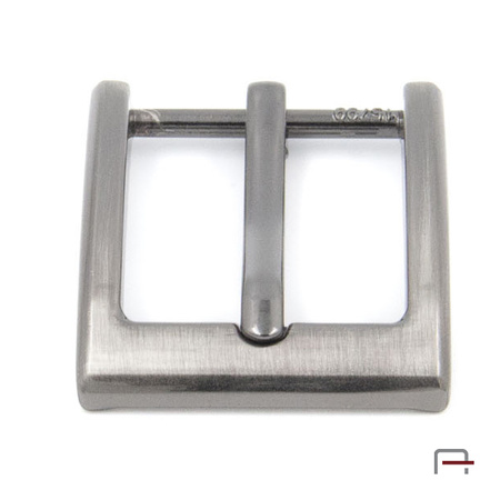 Buckle 25 mm satin gun 1405291