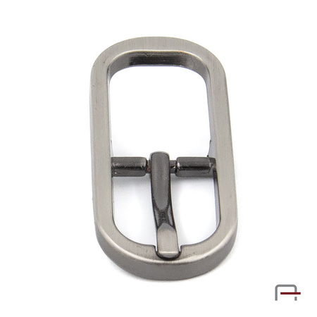 Women's buckle 15 mm satin black nickel 1201691