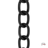 Steel Chain 16x11x2,4 mm black matt 4100645