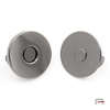 Zapięcie magnetyczne płaskie 18 mm czarne 44002900