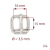 Saddlery buckle 16 mm, wire 3,5 mm 35103100