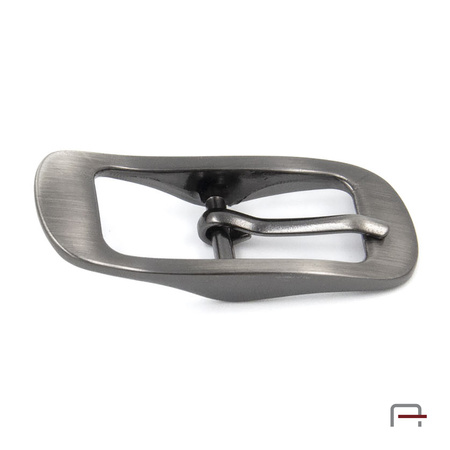 Women's buckle 15 mm satin black nickel 1201591