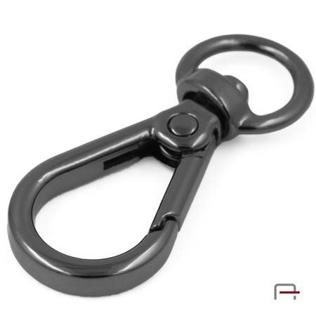 Snap Hook 10 mm black nickiel 3250490