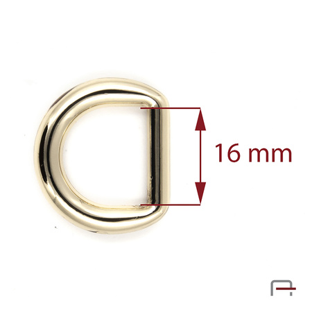 D-ring 16 mm 3603553