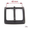 Klamra męska 40 mm czarny mat 2300145