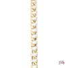 Steel chain 13x9,3x2,4 mm gold 4100450