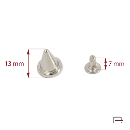 Metal ornament 12 mm 64010