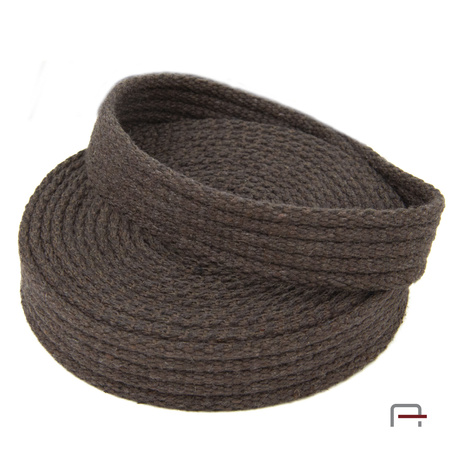 Cotton Tape 20 mm Dark Brown 5520011