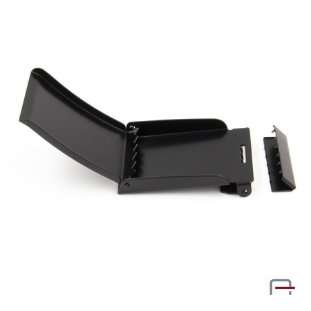 Clamp Belt Buckle 40 mm black matt 2900945