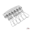 Key holder with 6 hooks nickel 5102710