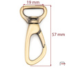 Snap Hook 19 mm satin old brass 3235621