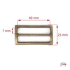 Slide Buckle 40 mm 53016200