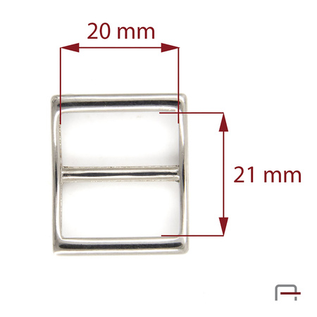 Slide Buckle 20 mm 5300410