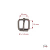 Saddlery buckle 20 mm, wire 3,5 mm 35104900