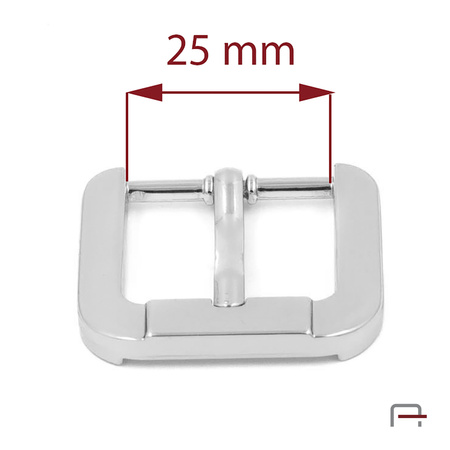 Klamra damska 25 mm nikiel 1404712