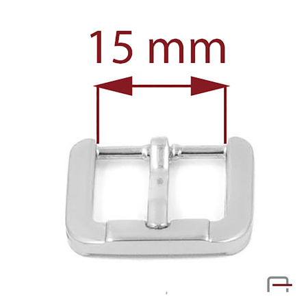 Women's Buckel 15 mm nickel 1206112