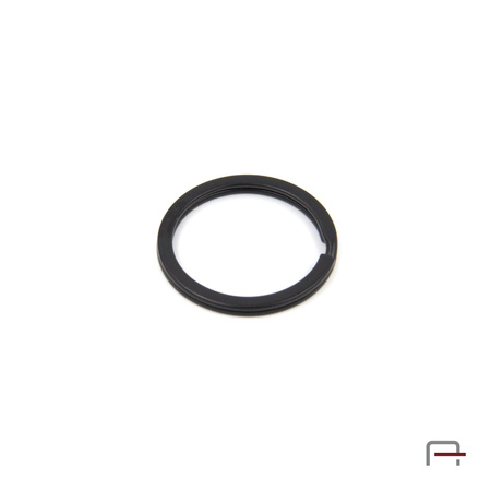 Flat Key Ring 25 mm black matt 42225450