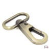 Snap Hook 25 mm satin old brass 3238321