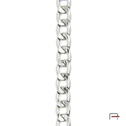 Steel chain 13x9x3 mm nickel 4115012