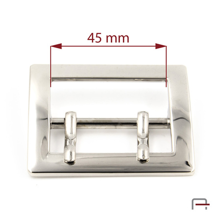 Metal Belt Buckle 45mm double 2901612