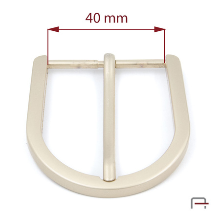Women's Buckle 40 mm gold pearl 1606357