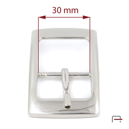 Klamra damska 30 mm nikiel 1508210