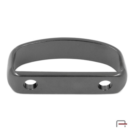 Buckle loop 30 mm satin black nickel 1700491