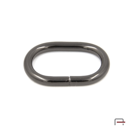 Owal 26 mm, drut 4 mm czarny 35101900