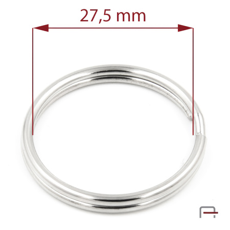 Kółko do kluczy 27,5 mm nikiel 42028100