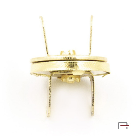 Magnetic Snap Closures 14 mm gold 44003530 (flat)