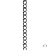 Steel chain 11x8x2 mm black nickel 4114890