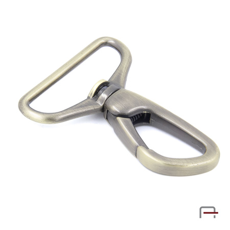 Snap Hook 38 mm satin old brass 3235921