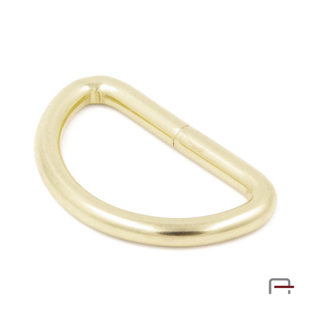 D-ring 32 mm, wire 4 mm gold 35025500