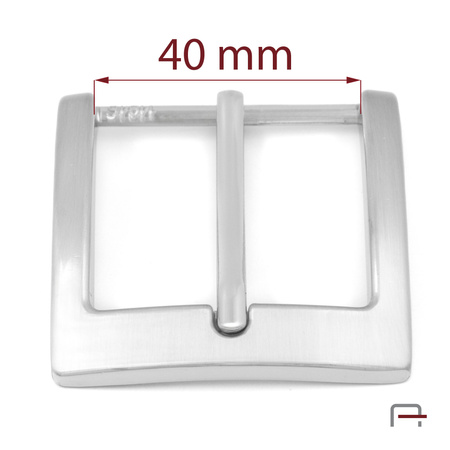 Men's Buckle 40 mm satin nickel 2306513 NICKLE FREE