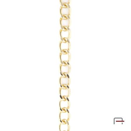 Steel chain 11x8x2 mm gold 4114853