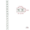 ALUMINUM CHAIN NICKEL 4116010