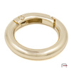 Metal Ring Carabiner 19 mm gold 3711250