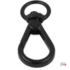 Karabińczyk 10 mm czarny matowy 3250445