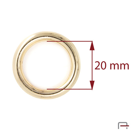 Kółko odlewane 20 mm 3701950