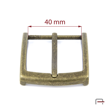 Men's Buckle 40 mm old brass 2307820