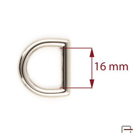 D-ring 16 mm 3605512