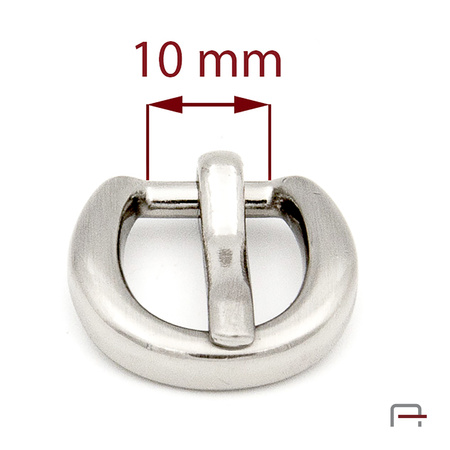 Klamra damska 10 mm nikiel 1100910