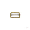 Slide Buckle 32 mm, wire 4 mm old brass 35013200