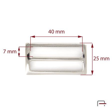 Slide Buckle 40 mm 5301610