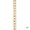 Steel chain 16x11,5x3 mm gold 4113153